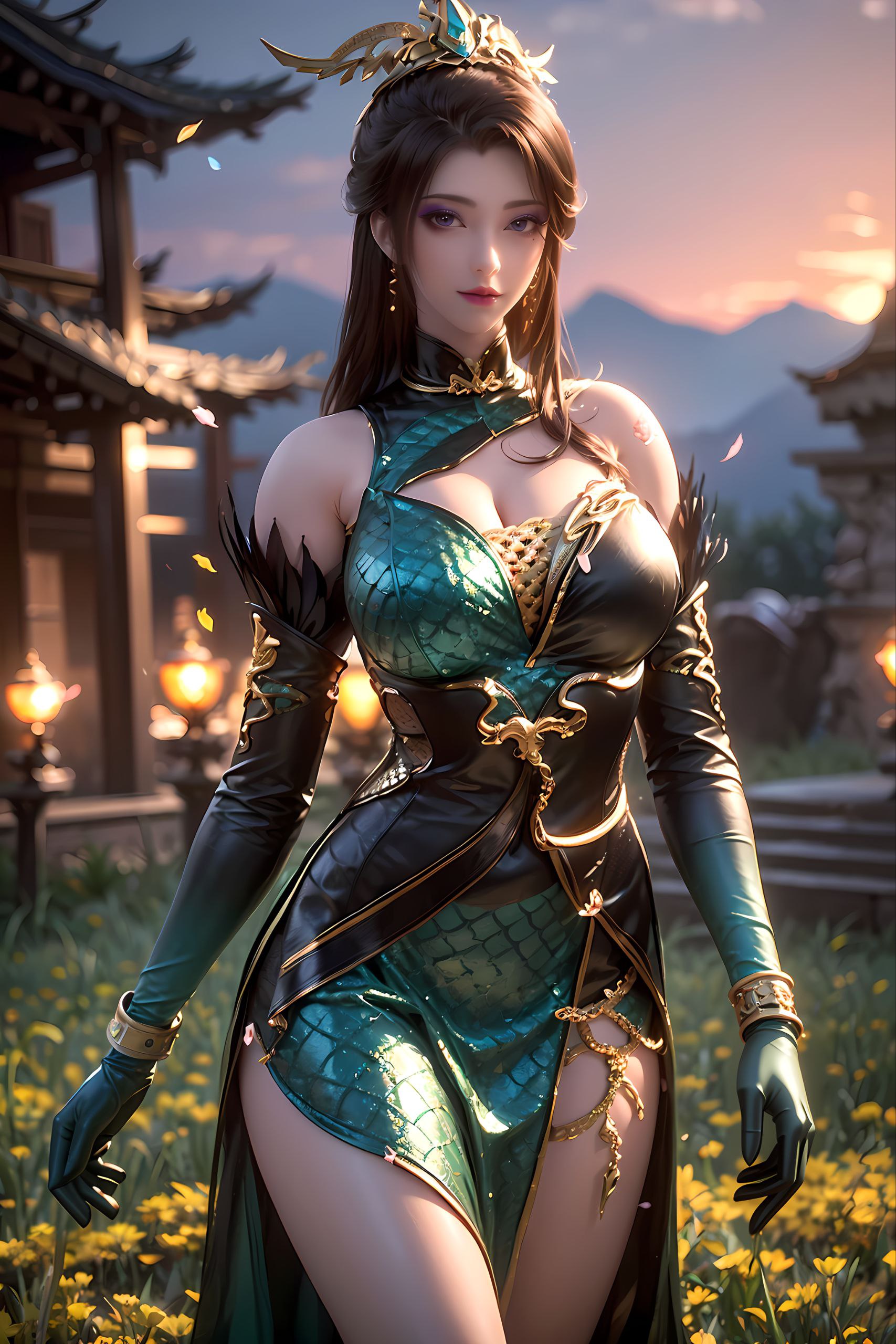 她们通过自